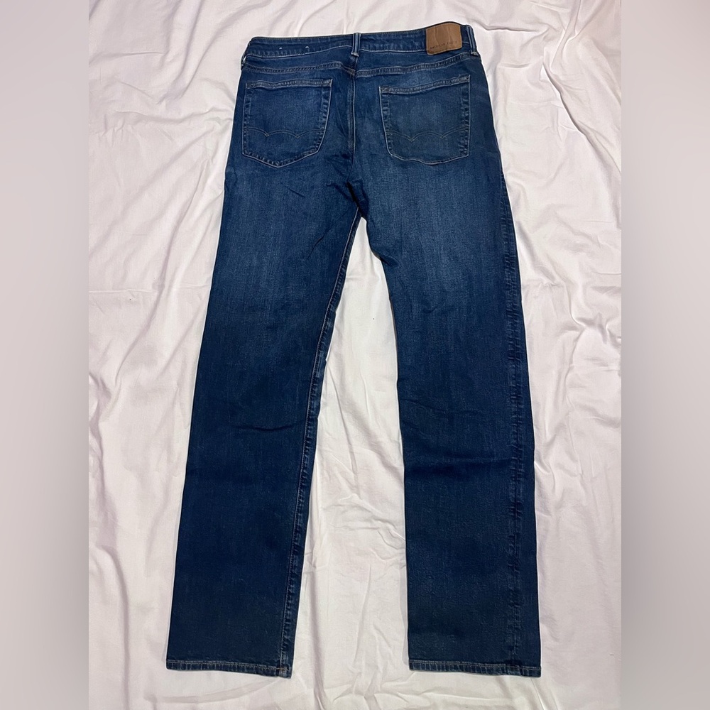 34x36 American Eagle Original Straight Jeans - Picture 3 of 3